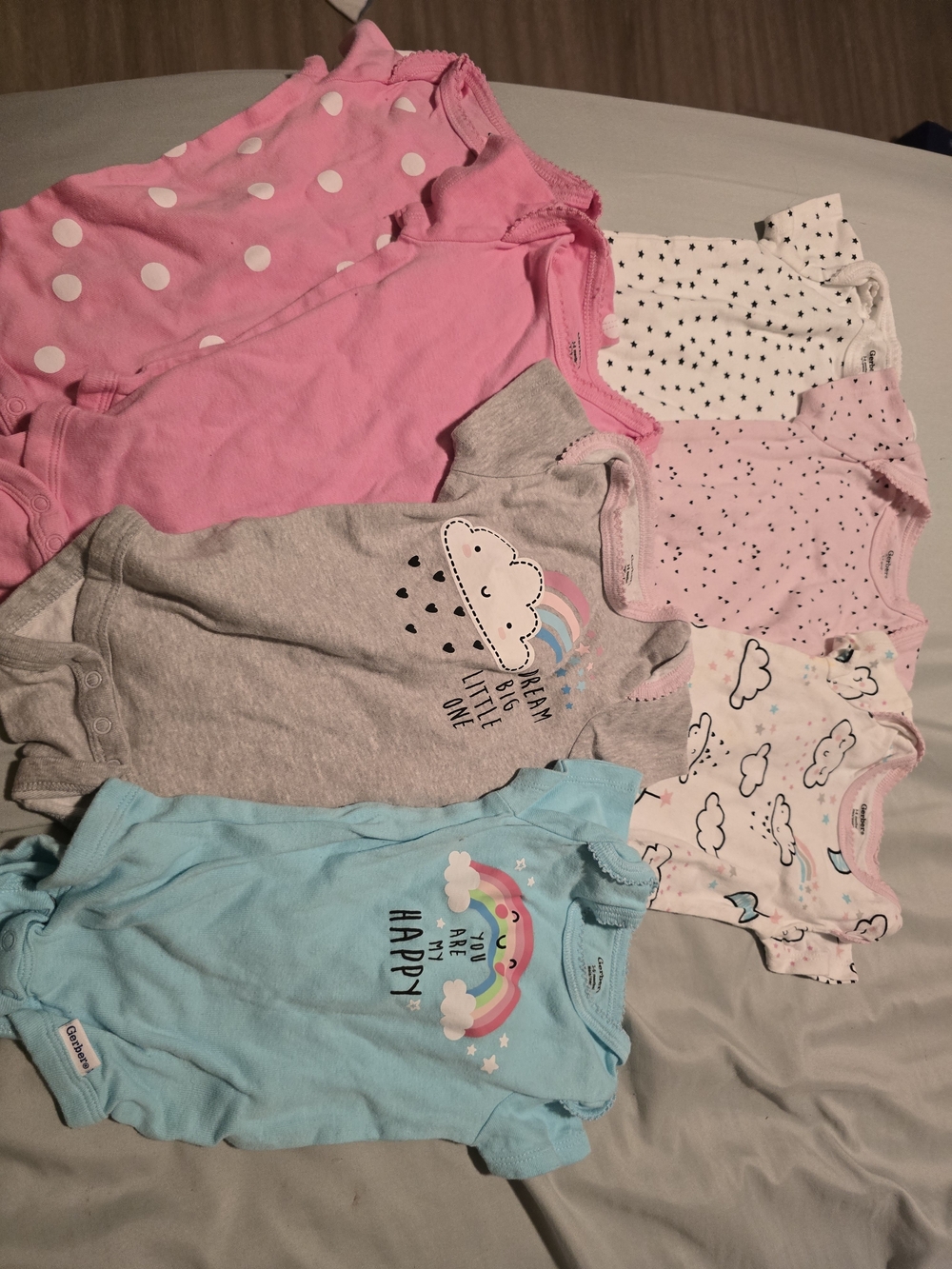 Large 3–6 Month Baby Girl Clothes Lot – Like New – Outfits, Sleepers & More